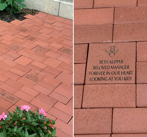 Paving Your Legacy bricks to honor someone