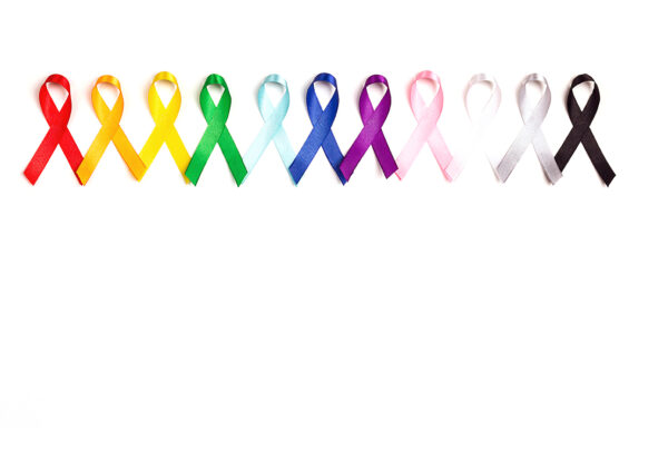 Cancer ribbons treatment Ingalls Memorial