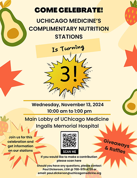 Nutrition stations turning 3