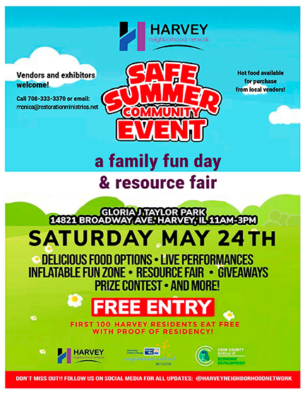 Community Event Safe Summer